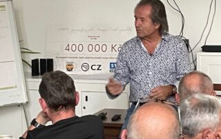 Generál Andor Šándor besedoval s válečnými veterány